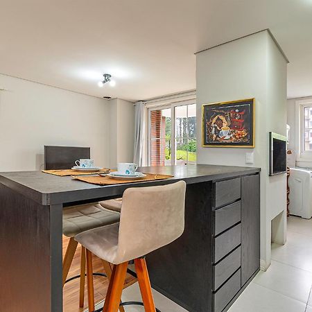 Incrivel Apartamento A 500M Da Rua Coberta Gramado Zewnętrze zdjęcie